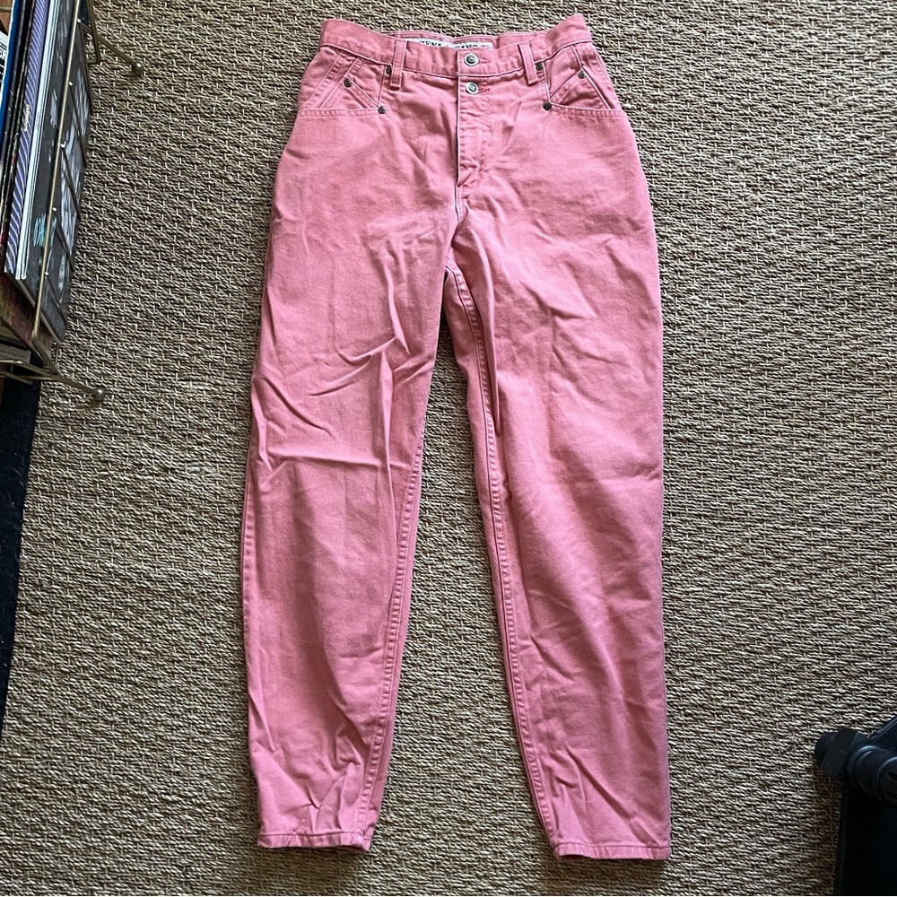 Vintage western pink Zena jeans